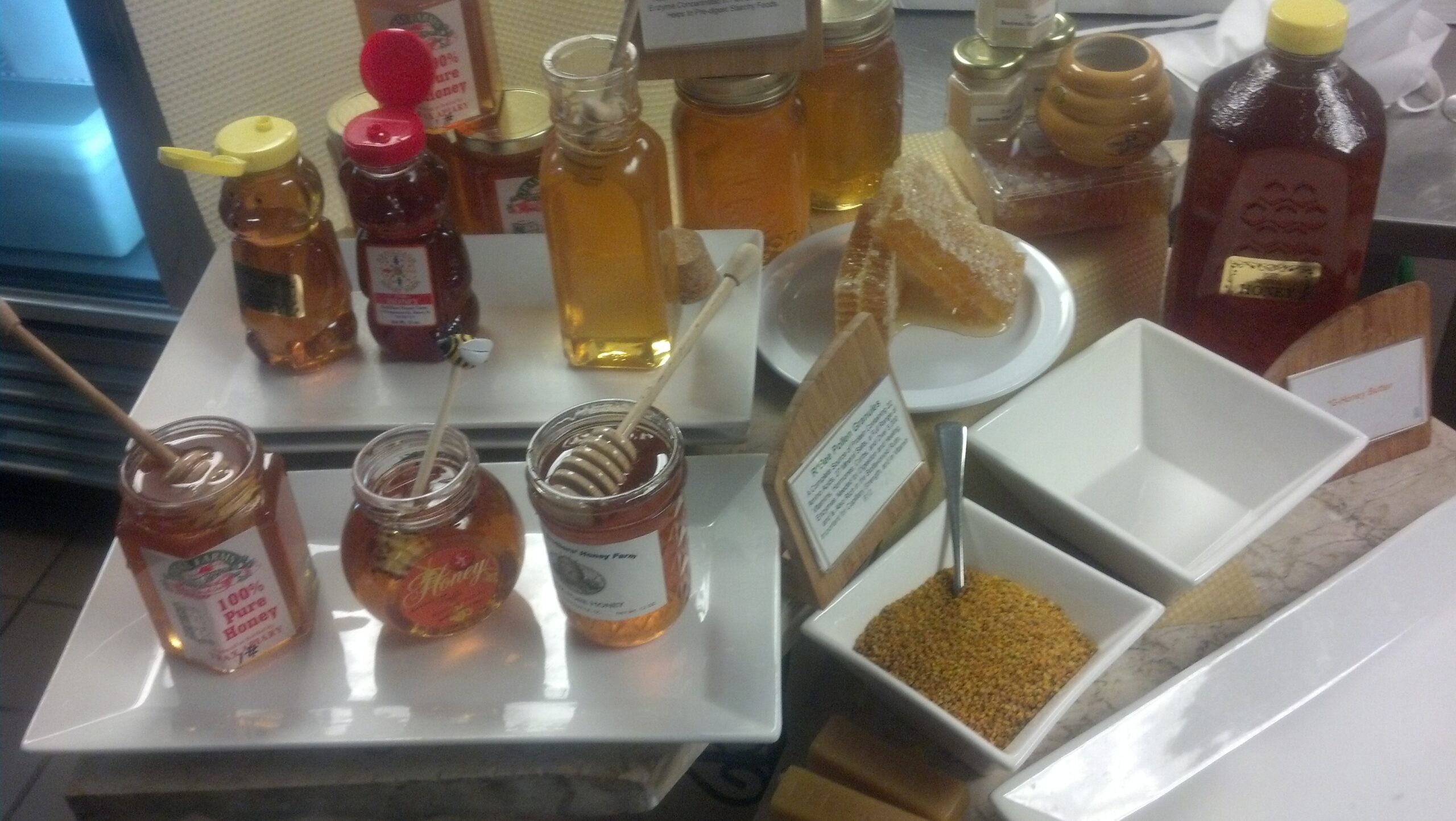 Honey from the hives