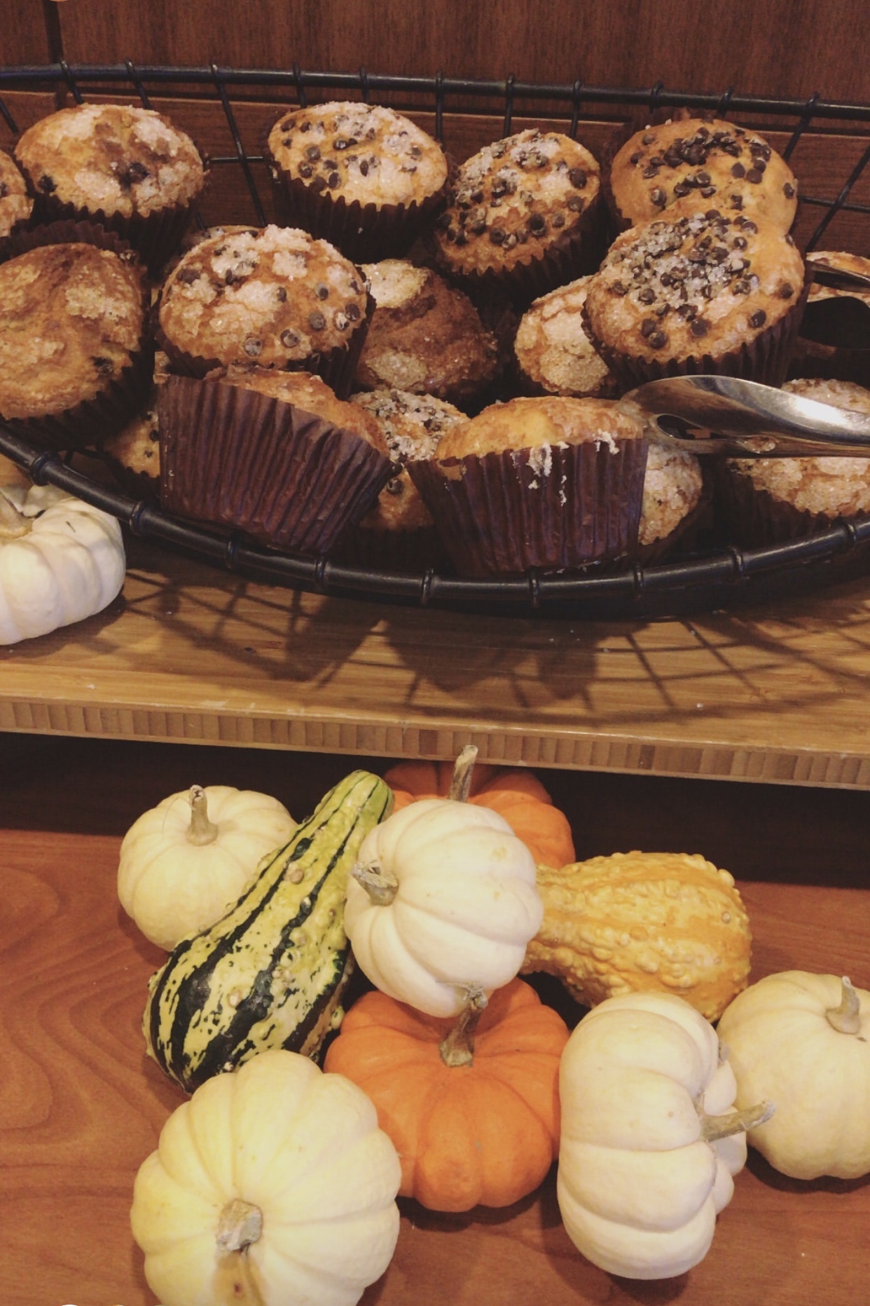 Muffins at Breakfast at Parkhurst Manager Meeting