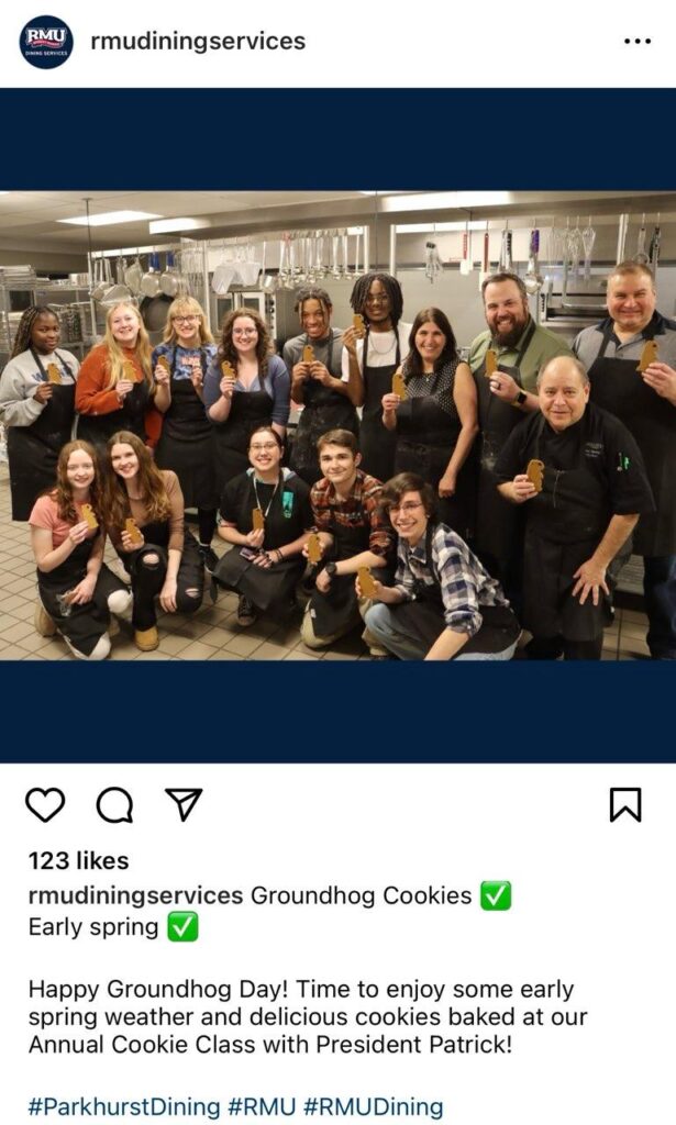 students gather together for a photo