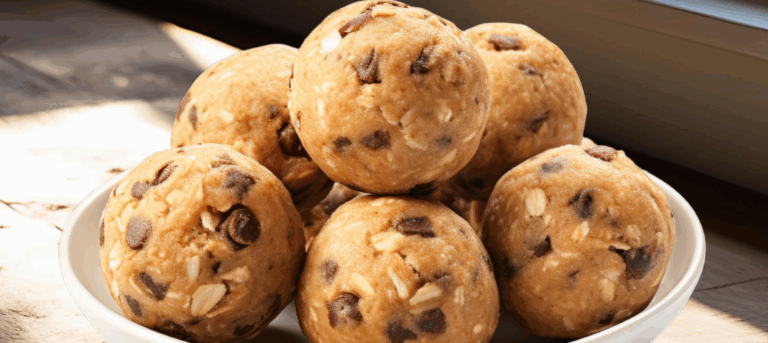 Gut Health Recipe - Peanut Butter Chickpea Energy Bites