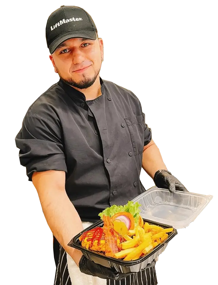 Parkhurst Chef displays a delicious meal as a member of the Culinary Leadership Team.