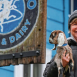 women farmers at parkhurst include goat rodeo, pictured